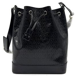 Saint Laurent Borsa a secchiello con logo Nero