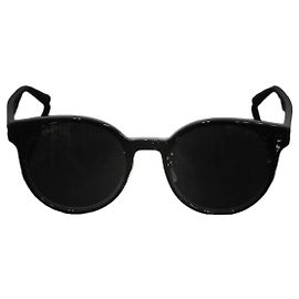 Gucci Round Sunglasses Black Black