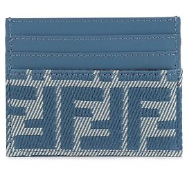 Fendi Baguette Card Case Blue