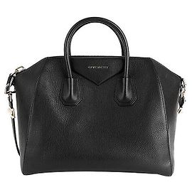 Givenchy Antigona Media Pelle Nera Nero