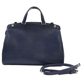 Louis Vuitton Brea MM Epi Navy Bleu