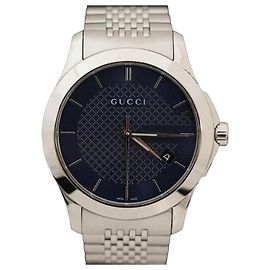 Gucci Esfera azul acero atemporal Azul