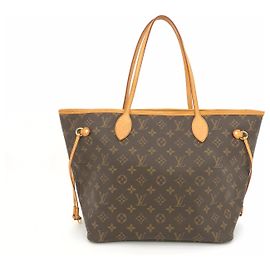 Louis Vuitton Monogram Neverfull MM Marrone