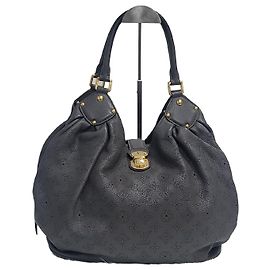 Louis Vuitton Bolsa Tote e Bolsa de Ombro Mahina Leo Marrom