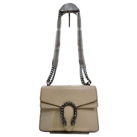 Gucci Mini bolsa de ombro Dionysus em couro branco Branco