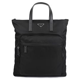 Prada Borsa tote in nylon da uomo Nero