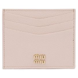 Miu Miu Leather Card Case Pink