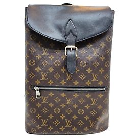 Louis Vuitton Sac à dos Makarasar Marron