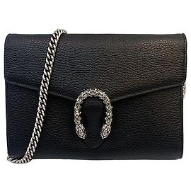 Gucci Mini borsa a tracolla WOC Dionysus nera Nero