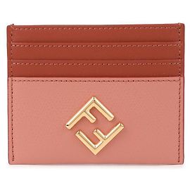 Fendi Diamond Card Case Pink