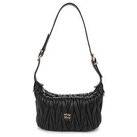 Miu Miu Mini borsa a tracolla Nero