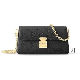 Louis Vuitton Wallet On Chain Metis Black Noir