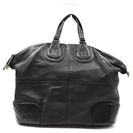 Givenchy Bolsa Tote Nightingale de Python Preto