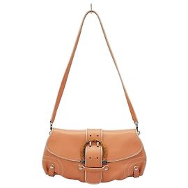 Salvatore Ferragamo Sac à épaule orné de Gancini Orange