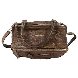 Givenchy Pandora Medium Tote Shoulder Bag Brown