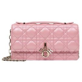 Dior Mini sac à main rose My Top Handle Rose