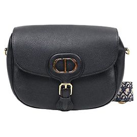Dior Borsa a Spalla Bobby in Pelle Nera Nero