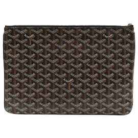 Goyard Clutch Senat MM Nero Nero