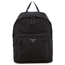 Prada Tesuto Nylon Backpack Black