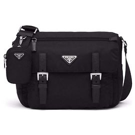 Prada Borsa a spalla Re-Nylon nera Nero