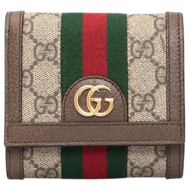 Gucci Ophidia Wallet Brown