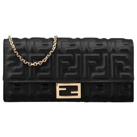 Fendi Baguette Bag Chain Black stamp: AAJD Black
