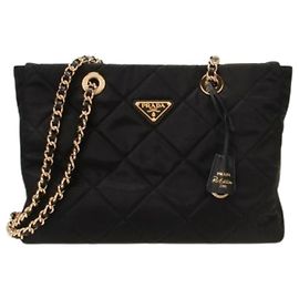 Prada Borsa Tote Media Re-Edition Nero