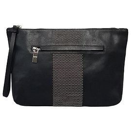 Alexander Mcqueen Studded Clutch Bag Black