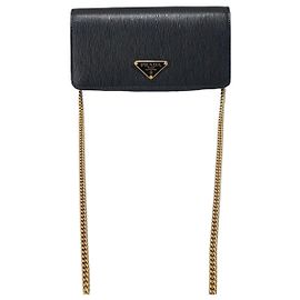 Prada Borsa a tracolla mini Vitello Move Nero
