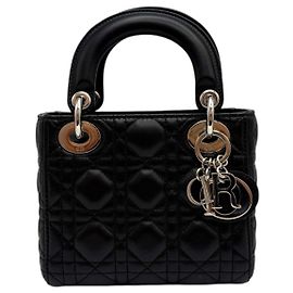 Dior Lady Mini Lambskin Noir