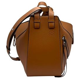 Loewe Borsa tote piccola Anagram Hammock Marrone