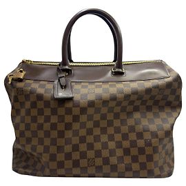 Louis Vuitton Sac de voyage Damier Greenwich PM Marron