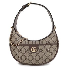 Gucci Sac à épaule Ophidia petit Marron
