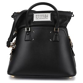 Maison Martin Margiela Stitch Logo Tote Bag Black