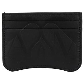Alexander Mcqueen Seal Card Holder Black