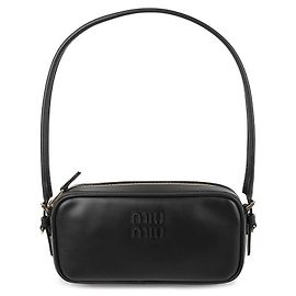 Miu Miu Leather Pouch Black