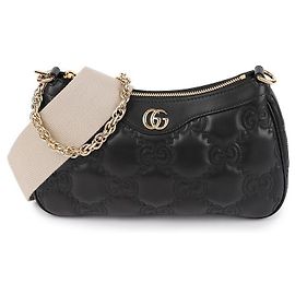 Gucci Bolsa de couro matelassé Preto