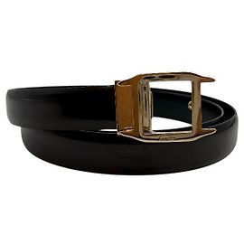 Cartier Cintura reversibile da donna nera Nero