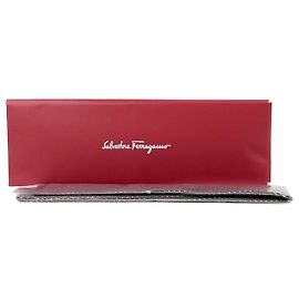 Salvatore Ferragamo Diamond Pattern Tie Black