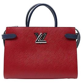 Louis Vuitton Sac à main Twist en Epi rouge Rouge