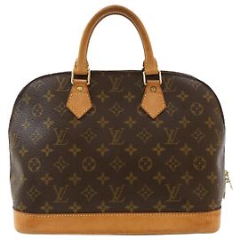 Louis Vuitton Monogramm Alma PM Tote Bag Braun