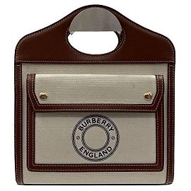 Burberry Mini borsa a mano e borsa a spalla Hosperi Marrone