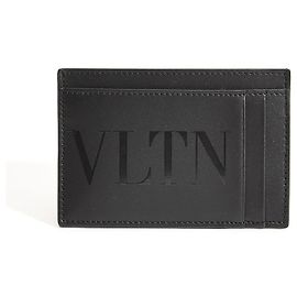 Valentino Tarjetero VLTN Logo Negro VNA Negro