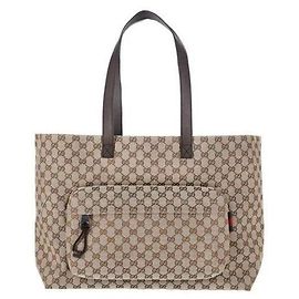 Gucci Gran Bolsa Tote GG FADUU Castaño