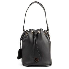 Prada Mini bolsa de couro ZOH Preto