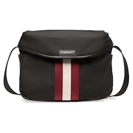 Bally Code Crossbody Bag Black