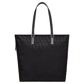 Valentino Technical Fabric Shopper Bag CSH Black