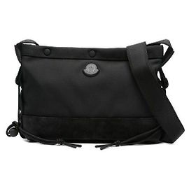 Moncler Nuova borsa a tracolla resistente all'acqua Nero