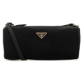 Prada Re-Nylon Pouch Bag Black