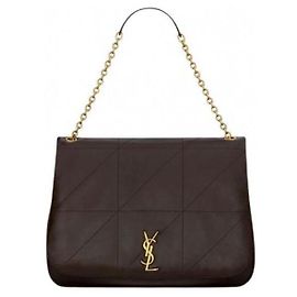 Saint Laurent Grande Borsa in Pelle di Agnello Nero
